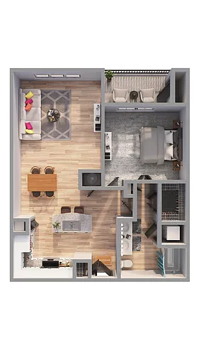 Floor plan A1D