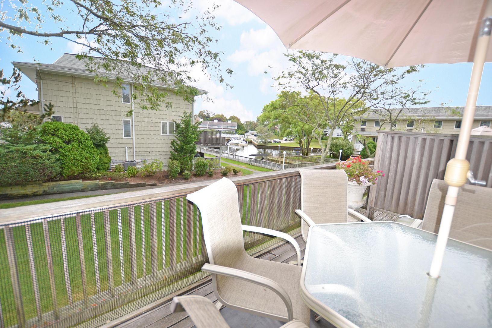  Balcony with water views