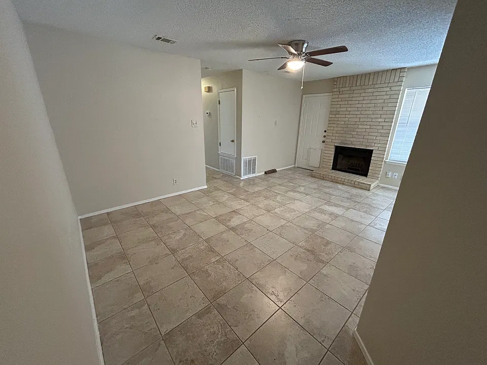 Living room from front entrance