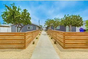 Fenced in yard for each unit in the complex. You do not share yard space with any other unit.