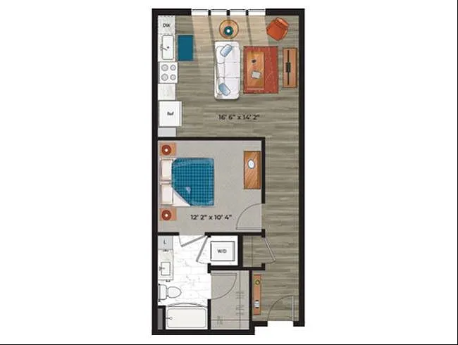 Floor plan A2bNW