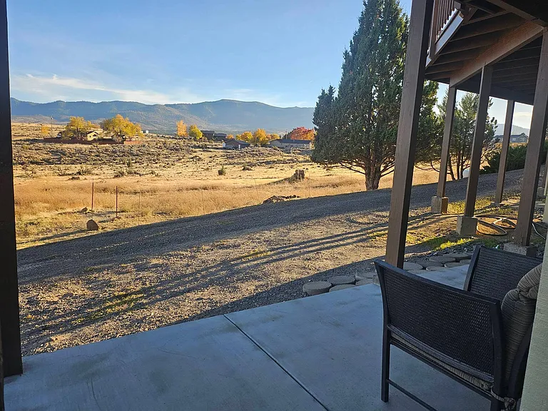 View from patio