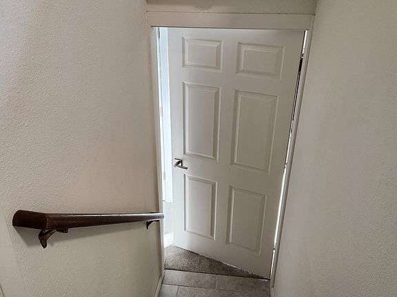 Downstairs entry for the studio apartment rental.
