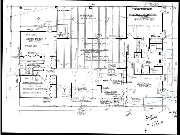 Simplified house plan.