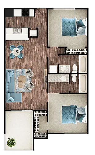 Floor plan The Ironwood