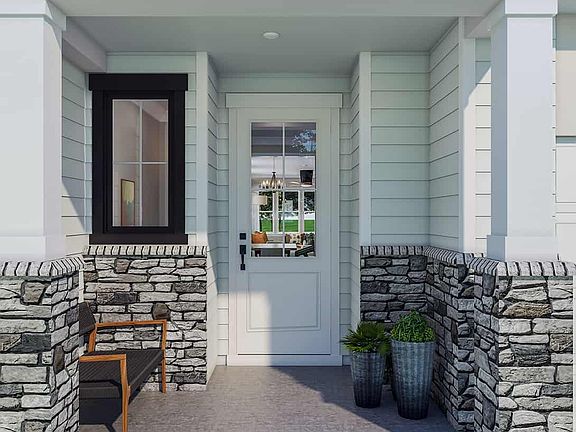 Pergola at Farmington Plan 3 Porch