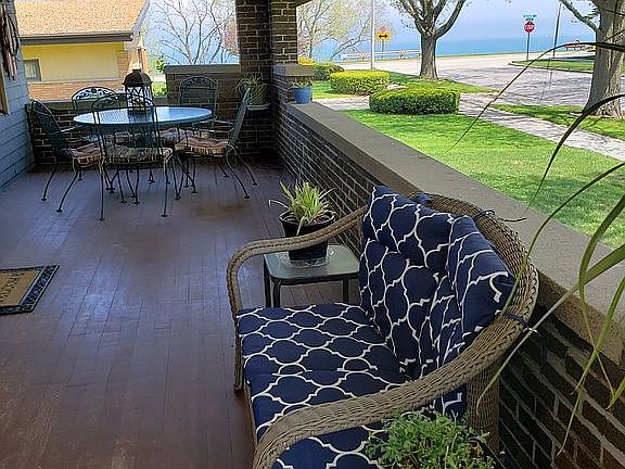 Front covered porch