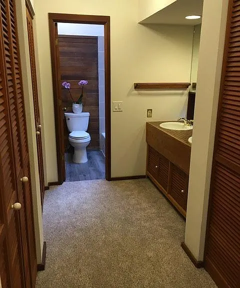 Master dressing area