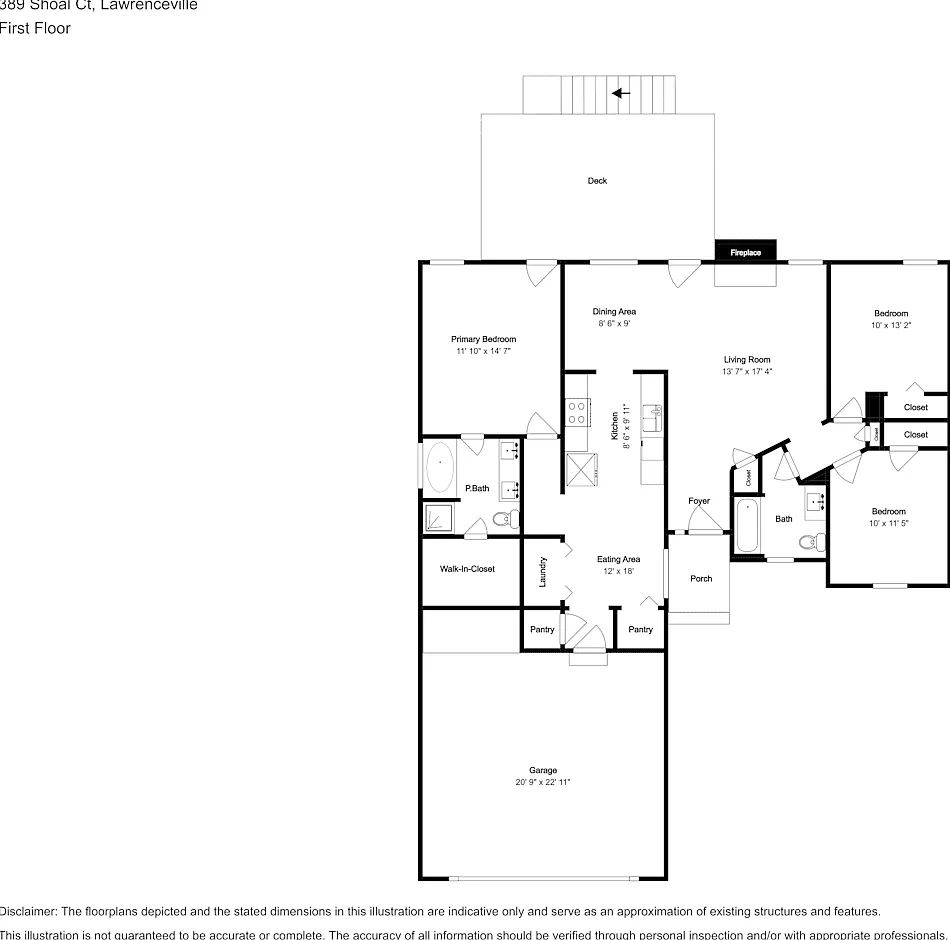 389 Shoal Ct Lawrenceville, GA 30046 — Photo 2
