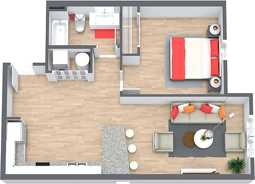 Floor plan Meridian