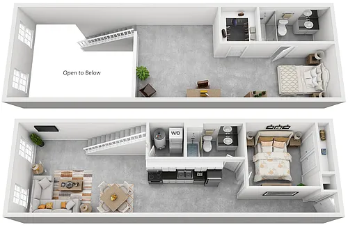 Floor plan Loft