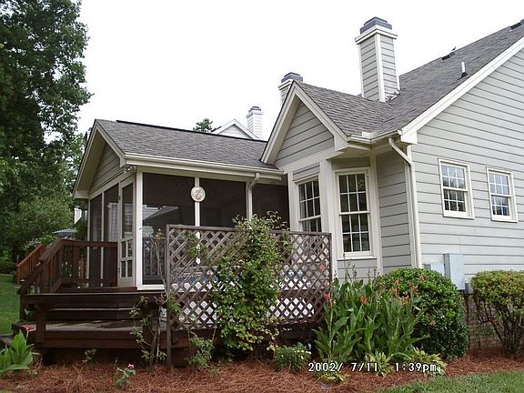 Rear- Screened Porch and Deck
