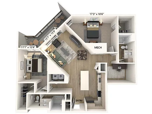 Floor plan B9-1351