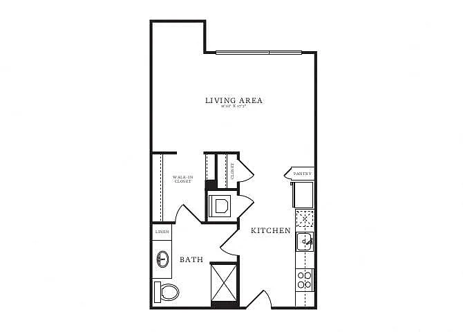 Floor plan Studio-A3