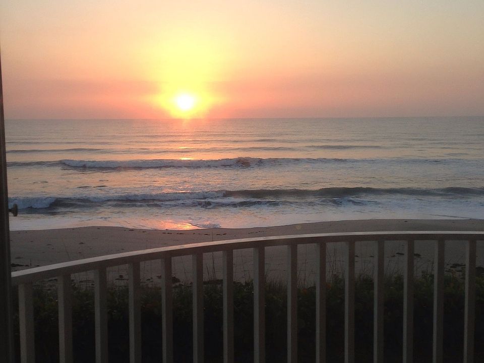 Sunrise on the balcony