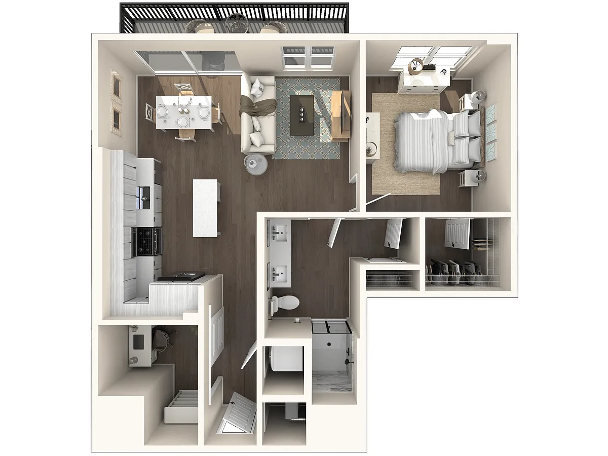 Floor plan A07D