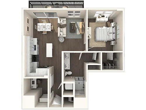 Floor plan A07D