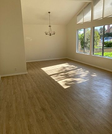 Opposite of the entry room, area has been used as formal dining area.