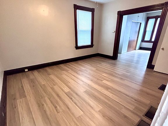 Large living room/dining room combo space.