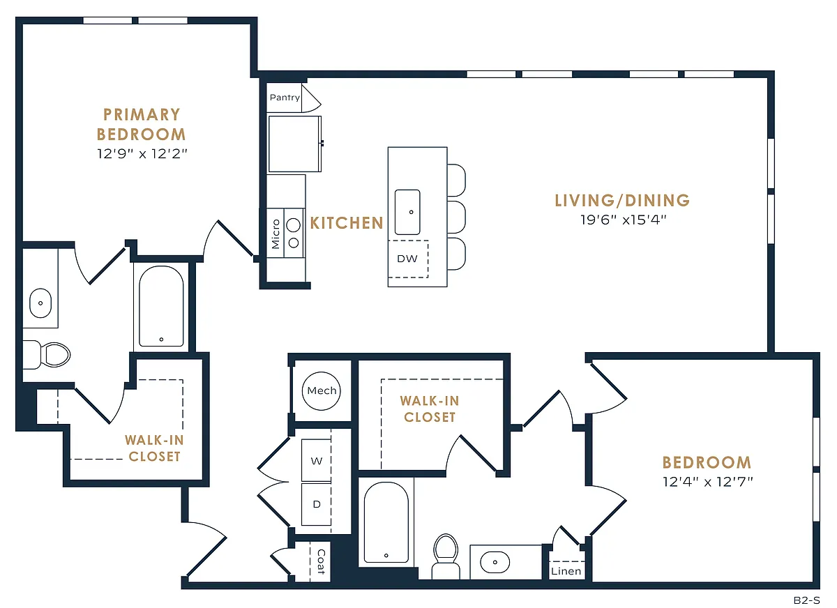 Floor plan B2