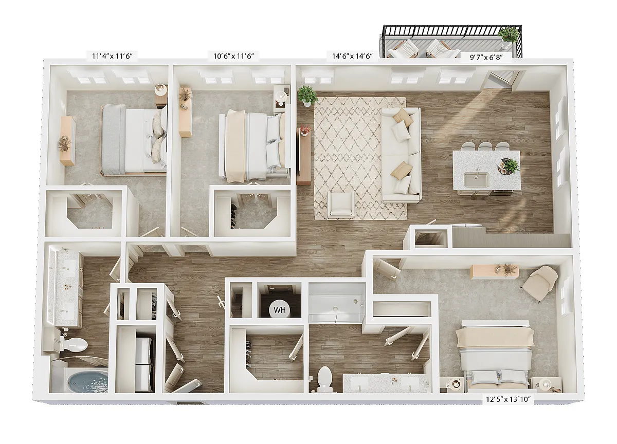 Floor plan C2