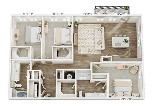Floor plan C2