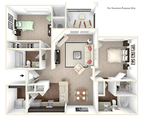 Floor plan B2