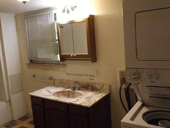 bath with laundry