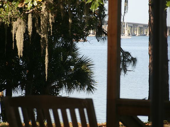 View from the river porch