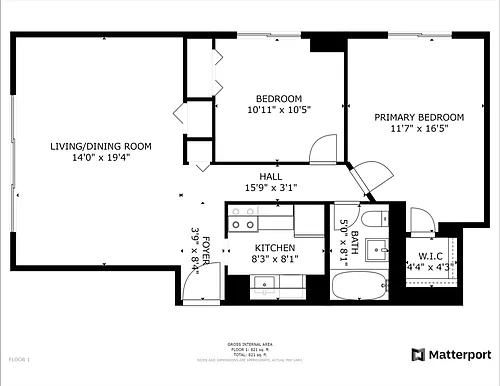 Floor plan 49 Marion B Stack