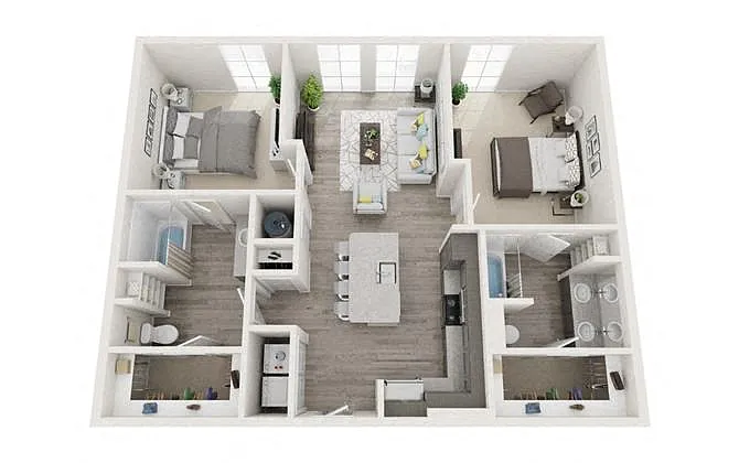 Floor plan B1A