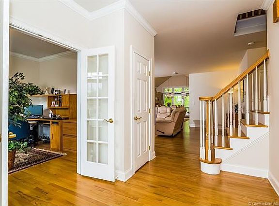 Foyer with french doors to ...