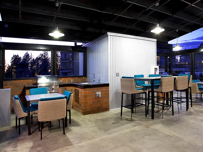 Covered BBQ Areas
