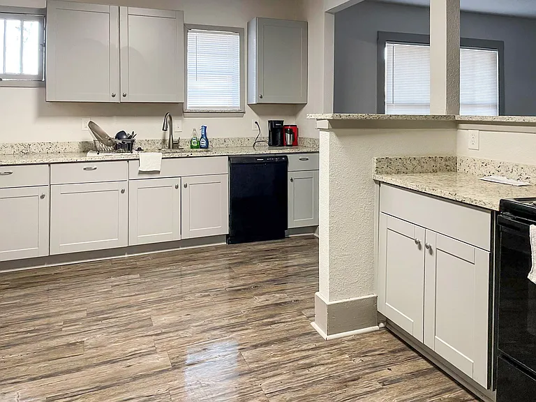 Updated Kitchen with granite and brand new appliances.