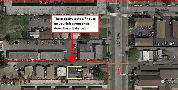 House Location in private driveway