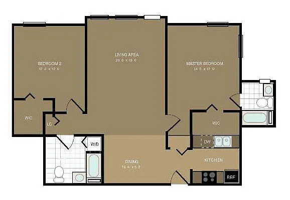 Floor plan B7