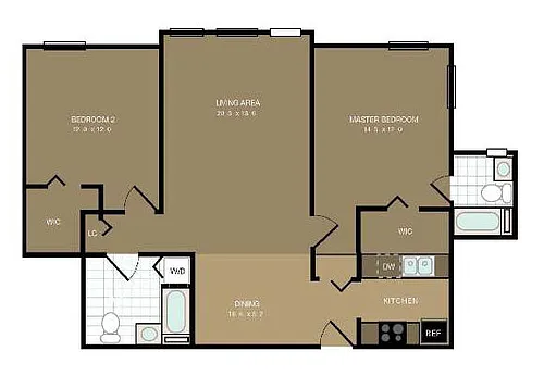 Floor plan B7