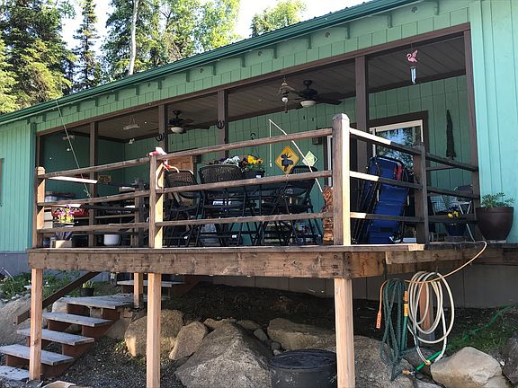 part of front deck