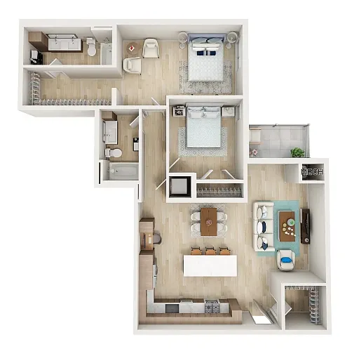 Floor plan Jevne