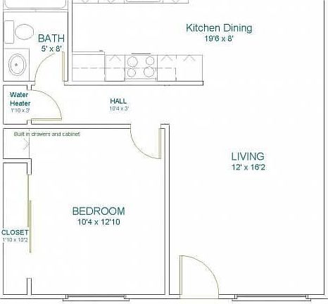 Spacious Floorplan