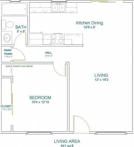 Spacious Floorplan