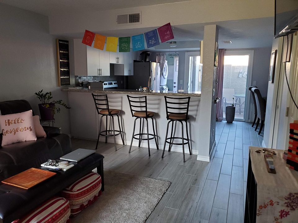Living Room looking into the kitchen