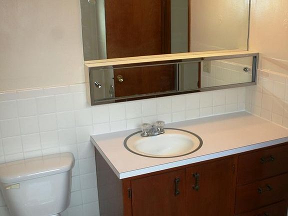 Bathroom with Storage Cabinets
