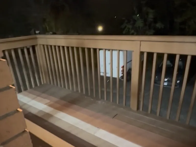 deck off of kitchen