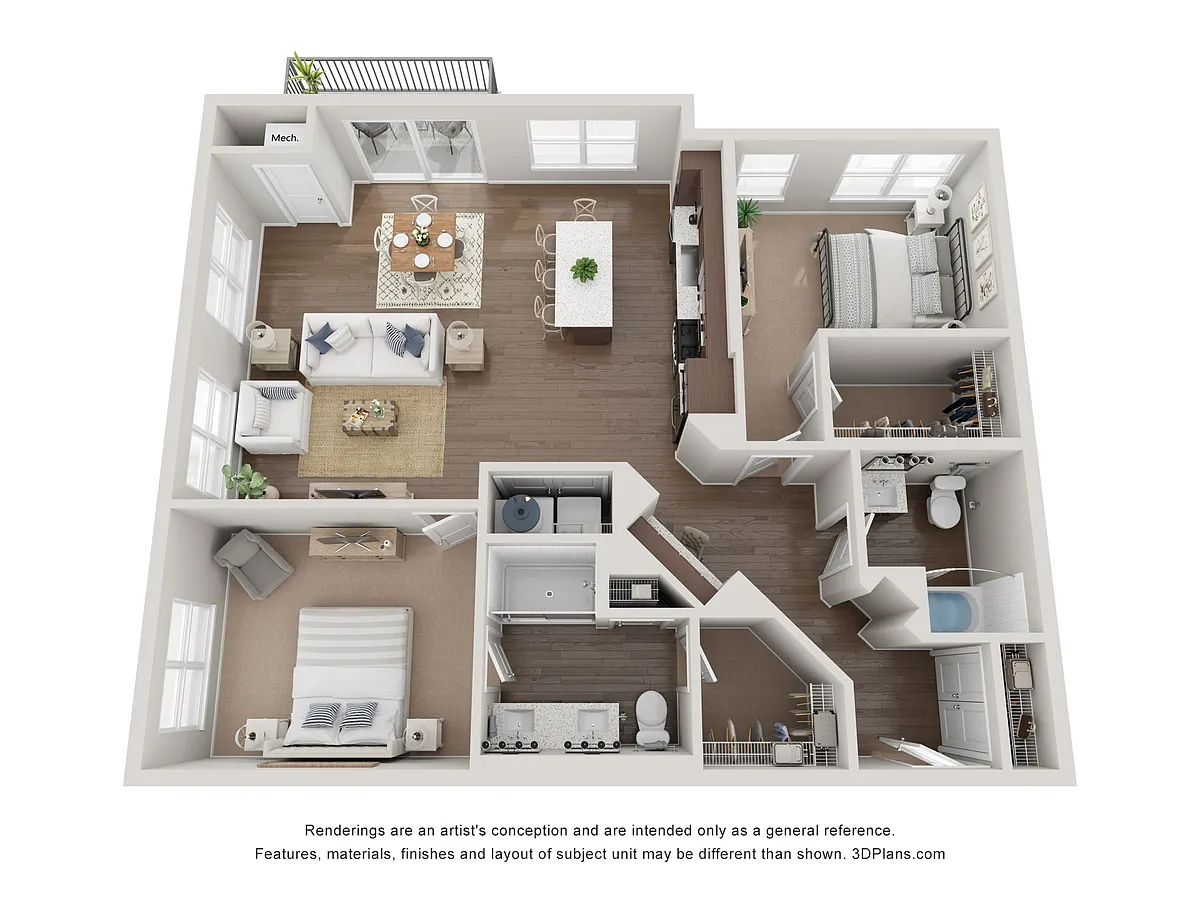 Floor plan B5ae