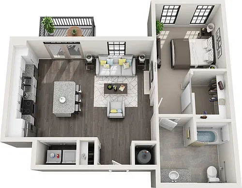 Floor plan Suite