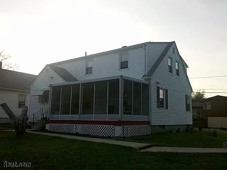 Back with shared porch