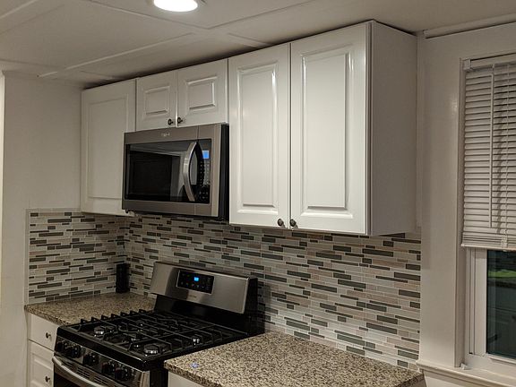 New appliances and cabinets