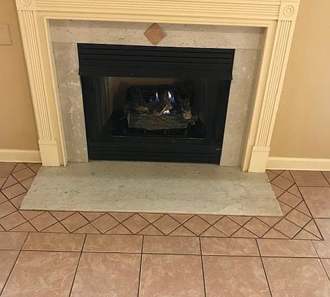 Gas fireplace