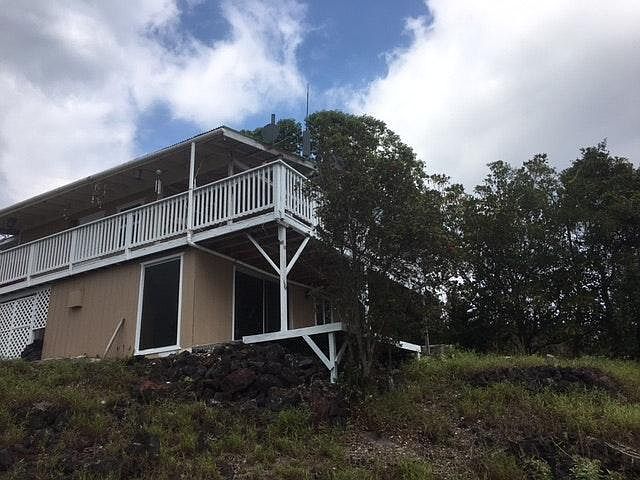 View from side of house